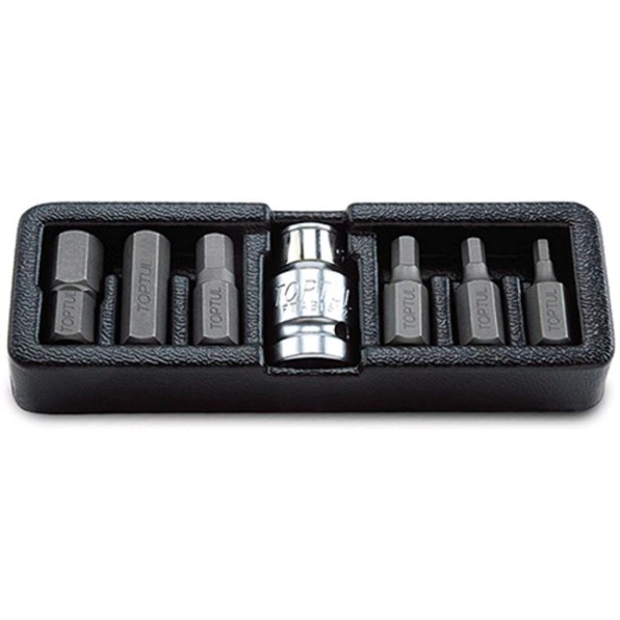 купить купить Набор бит HEX TOPTUL 10мм 4-12мм 7ед. GAAT0707  