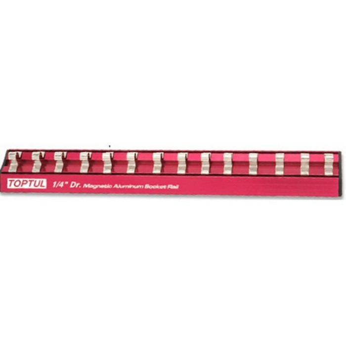 купить купить Планка крепления головок (магнитная) TOPTUL 1/4&quot;*240*14шт PBKB2R2414  