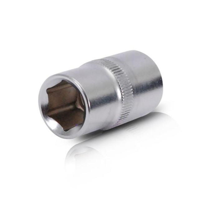 купить купить Головка шестигранная 1/2&quot;, 14x38 мм, хром-ванадий INTERTOOL ET-0014  