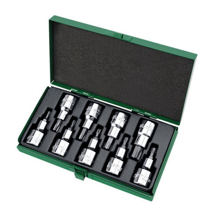 купить купить Набор головки с насадкой TOPTUL 1/2&quot; Т20-Т60 GAAD0903  
