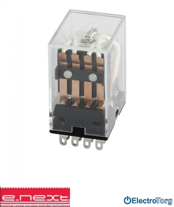 купить купить Реле промежуточное e.control.p343, 3А, 24В DC, на 4 группы контактов, катушка E.NEXT(Енекст)  
