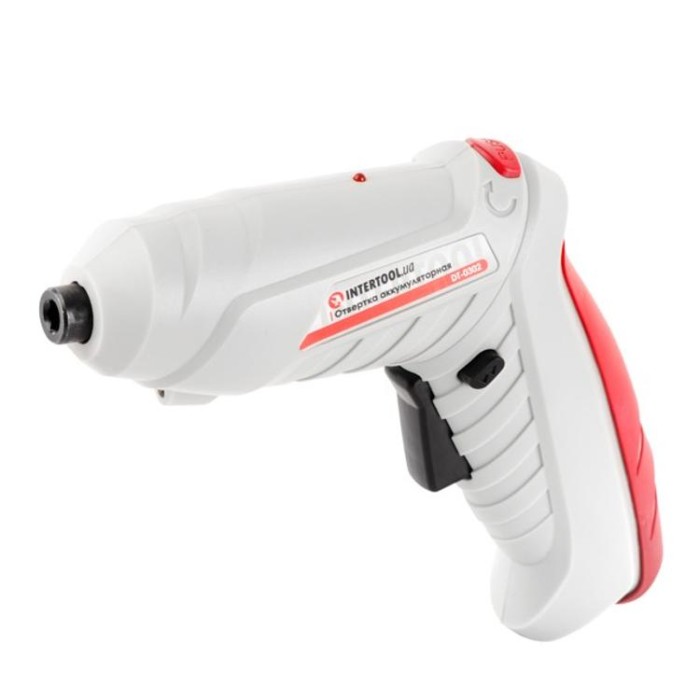купить купить Отвертка аккумуляторная 3.6 В в кейсе INTERTOOL DT-0302  