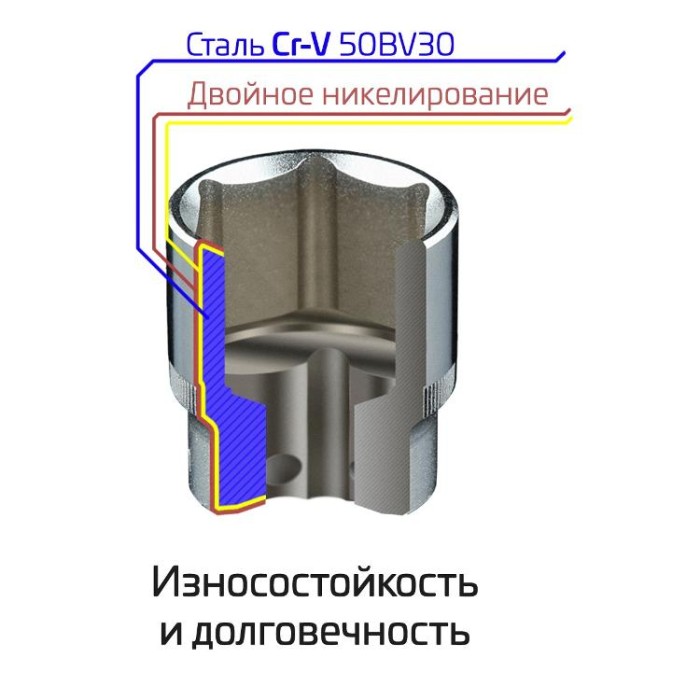 купить купить Набор инструментов 1/2&quot;&amp;1/4&quot;, 56ед., Cr-V STORM INTERTOOL ET-8056  