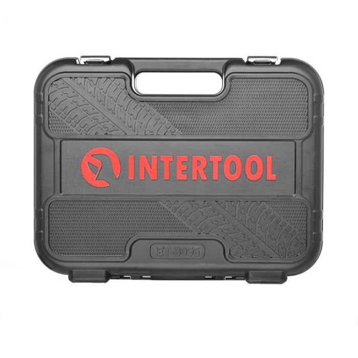 купить купить Набор инструментов 1/2&quot;&amp;1/4&quot;, 56ед., Cr-V STORM INTERTOOL ET-8056  