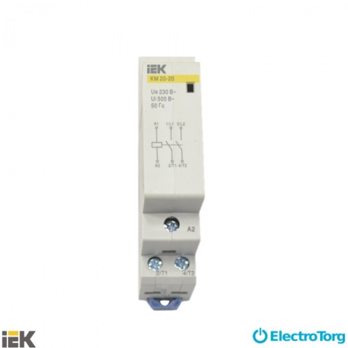 купить купить Контактор модульный КМ20-20 AC ИЭК (IEK)  