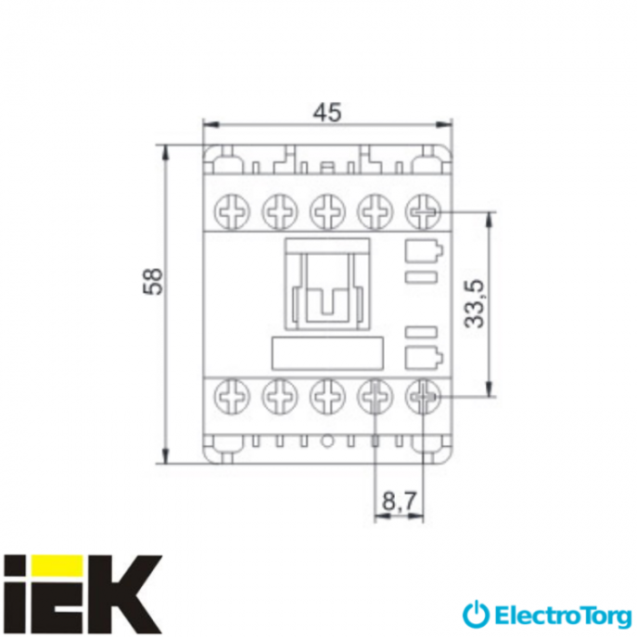 купить купить Миниконтактор МКИ-10611 6А 110В/АС3 1р (НЗ) ИЭК  