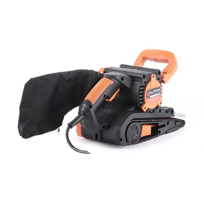 купить купить Шлифмашина ленточная 1010Вт, 120-380м/мин, 76*533мм INTERTOOL WT-0530  