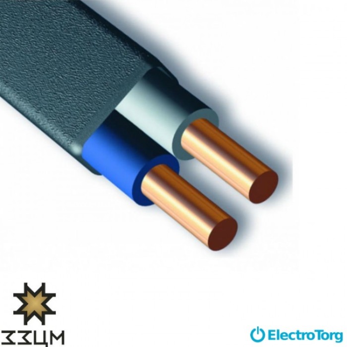 купить купить Провод ВВГ-П (0.66) 2х1,5 ЗЗЦМ Electro Cable Group (ECG)  