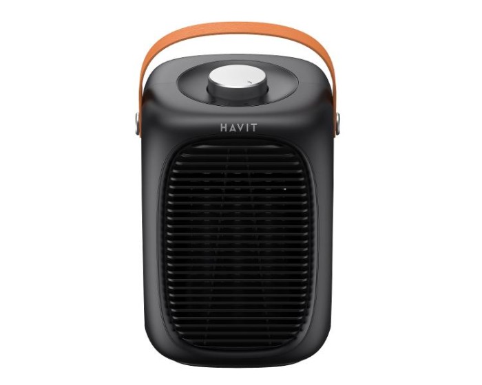 купить купить Тепловентилятор HAVIT HV-HT1225 1000W Black  