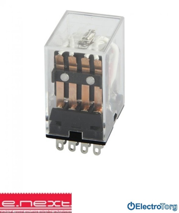 купить купить Реле промежуточное e.control.p345, 3А, 110В АC, на 4 группы контактов, катушка E.NEXT(Енекст)  
