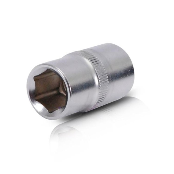 купить купить Головка шестигранная 1/2&quot;, 16x38 мм, хром-ванадий INTERTOOL ET-0016  