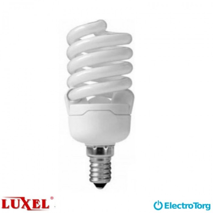 купить купить Standart Spiral 15 Вт 2700К E-14 LUXEL  