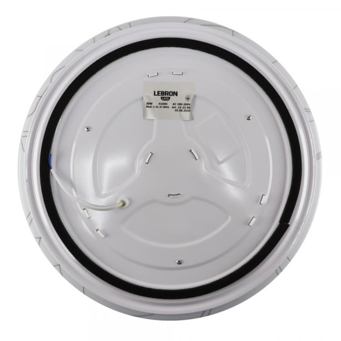 купить купить LED светильник Lebron L-Cl-Grafit, 30W, 4100K, 2100Lm, D.380мм  