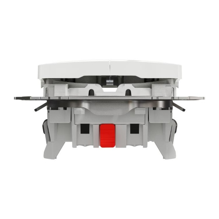 Кнопковий двоклавішний вимикач 10A, білий, Sedna Design&amp;Elements Schneider Electric