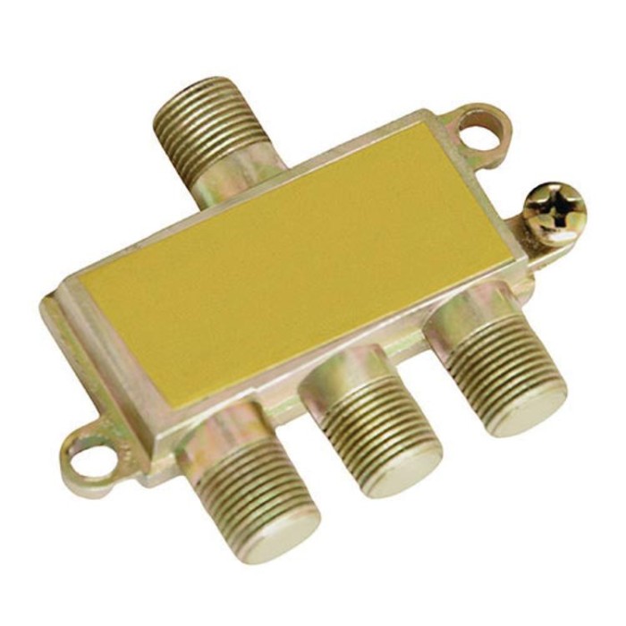 Розгалужувач-спліттер ТV сигналу на  3 відводи