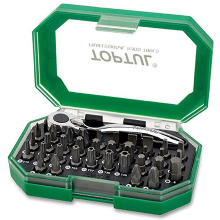купить купить Набор биты + трещотка TOPTUL 1/4&quot; 35ед. GACW3503  