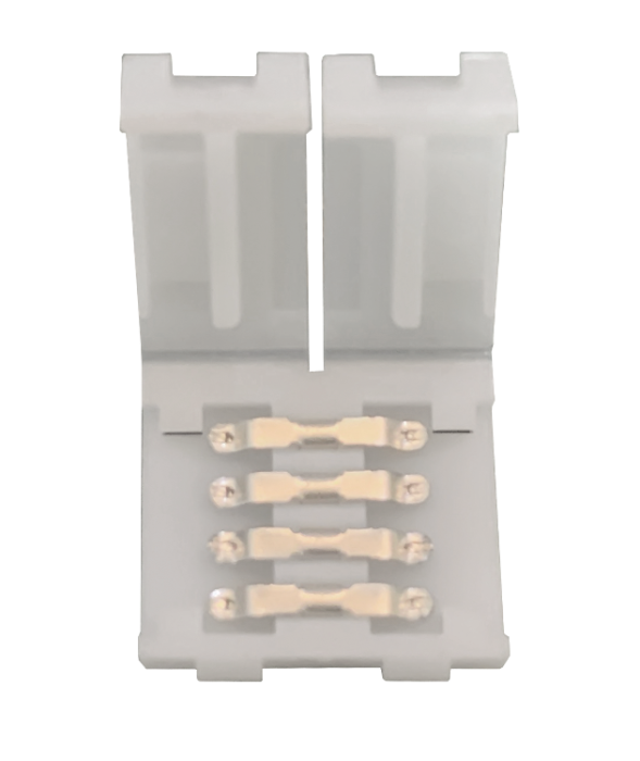 З'єднувач (зажим) LEBRON L-CLIP для світлодіодних стрічок RGB 10мм (10шт)