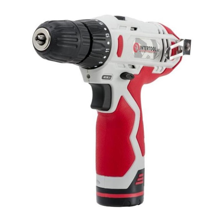 купить купить Дрель-шуруповерт аккумуляторная Li-Ion 12В INTERTOOL DT-0310  