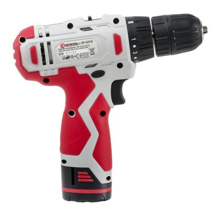 купить купить Дрель-шуруповерт аккумуляторная Li-Ion 12В INTERTOOL DT-0310  