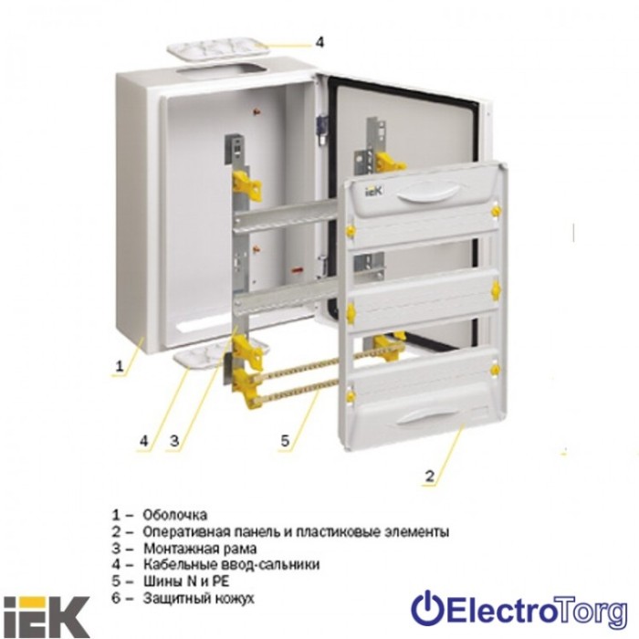 купить купить Корпус металлический  ЩРн- 24з-1 IP54 &quot;UNIVERSAL&quot; ИЭК  