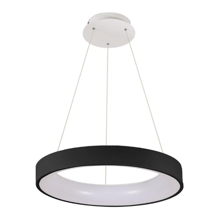 купить купить LED светильник V-PL-VERONA-R max 80W 3000K-6500K 5200Lm пульт ДУ черный VELMAX (Велмакс)  