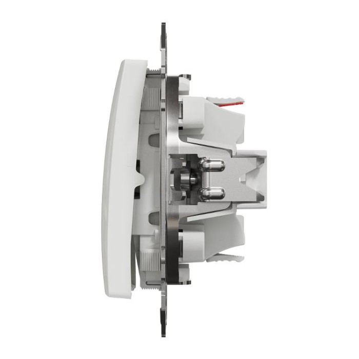 Кнопка на два напрямки Білий Sedna Design Schneider Electric