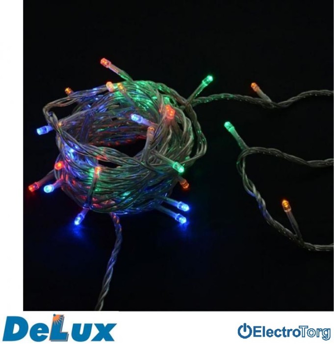 купить купить Гирлянда внутренняя STRING C 100LED IP20 DELUX (Делюкс)  