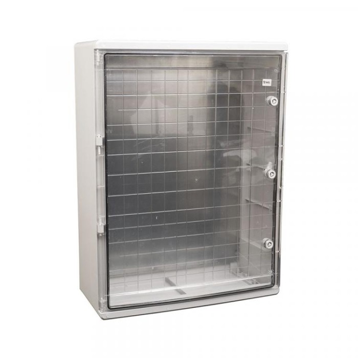 Корпус пластиковий ударостійкий (щит) 800x600x260мм з проз. дв. IP65 Takel