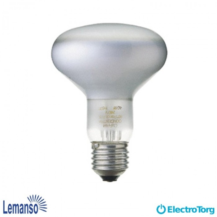 купить купить Лампа рефлекторная R-80 75W матовая Lemanso  