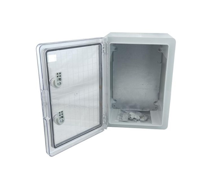 Корпус пластиковий ЩМПп-350х250х150мм пр. дв. ABS IP65 Україна