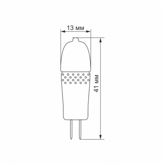 купить купить LED лампа G4C 2W G4 4100K Керамика VIDEX  