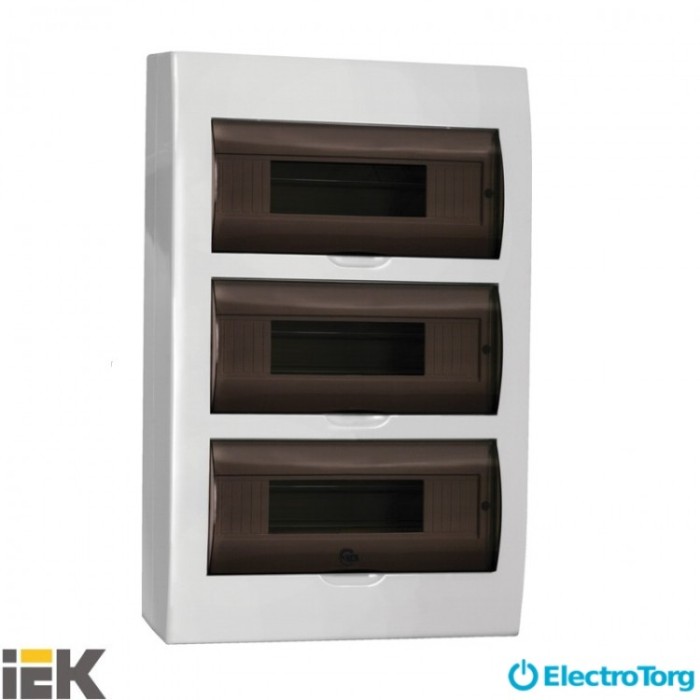 купить купить Корпус пластиковый ЩРН-П-36 мод. 3ряда навесной 473х307х105 IP41 ИЭК (IEK)