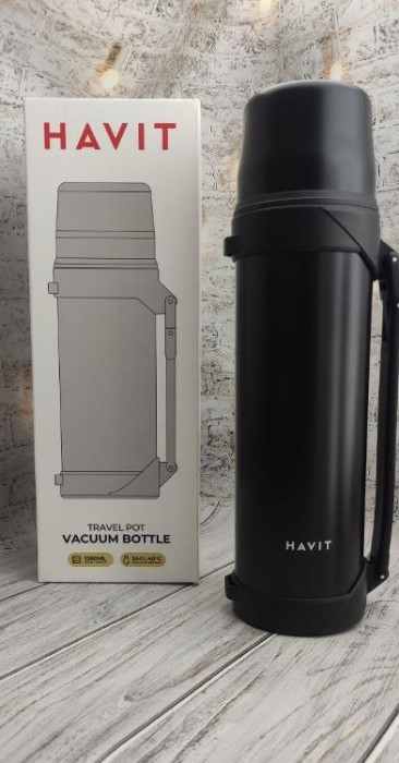 купить купить Термос HAVIT HV-TM001 1500ml Black  