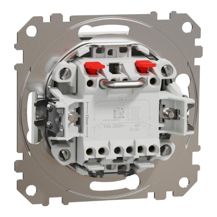 Кнопковий вимикач для жалюзі Sedna Design, білий Schneider Electric