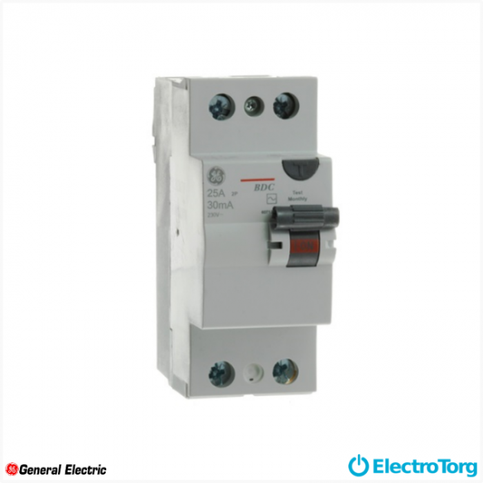 купить купить Устройство защитного отключения (УЗО) BDC240/030 2P, AC General Electric  