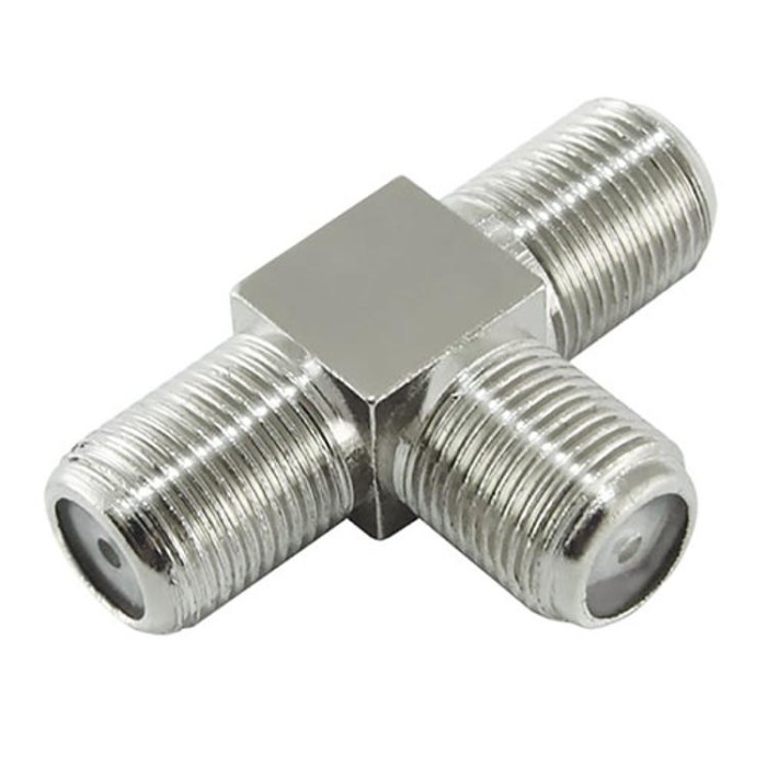 Перехідник гніздо F - 2 гнізда F  &amp;quot;СВІТ-БУД електро&amp;quot;