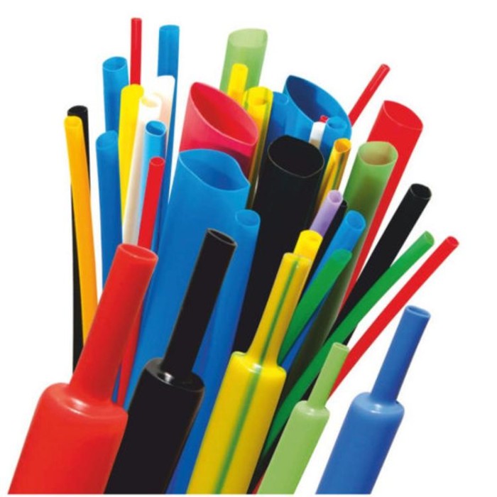 Термозбіжна трубка RADPOL RCH1 6,4/3,2х1м, чорна