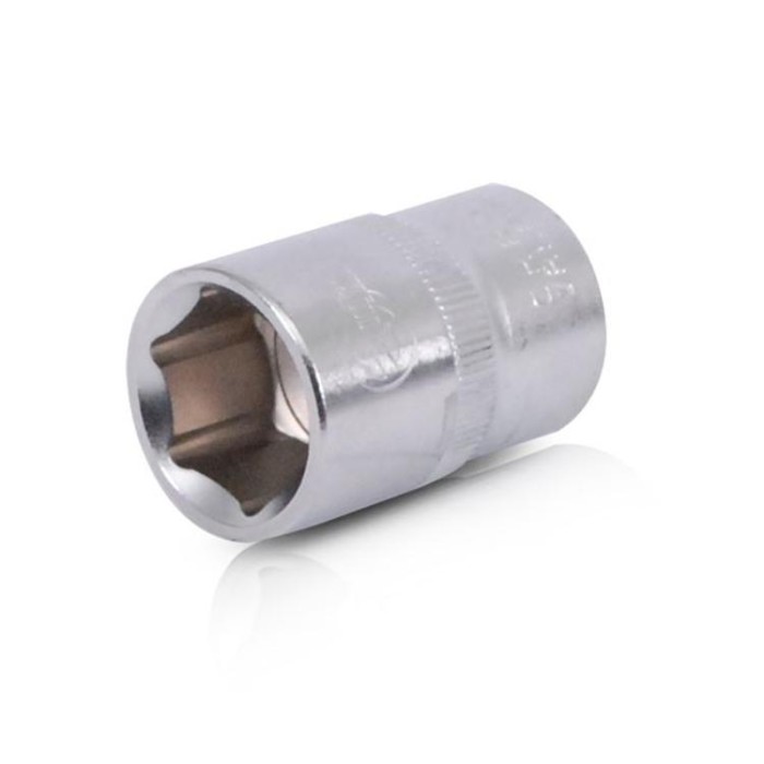 купить купить Головка шестигранная 1/2&quot;, 19x38 мм, хром-ванадий INTERTOOL ET-0019  