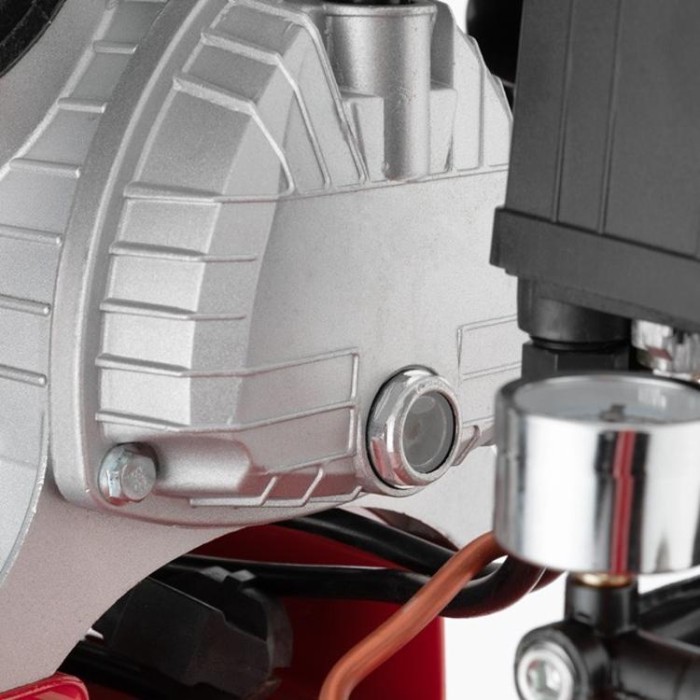 купить купить Компрессор 100 л, 2.23 кВт, 220 В, 8 атм, 354 л/мин, 2 цилиндра INTERTOOL PT-0005  