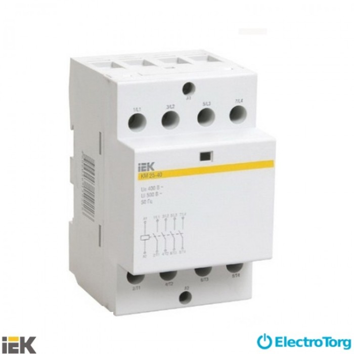 купить купить Контактор модульный КМ25-40 AC/DC ИЭК (IEK)  