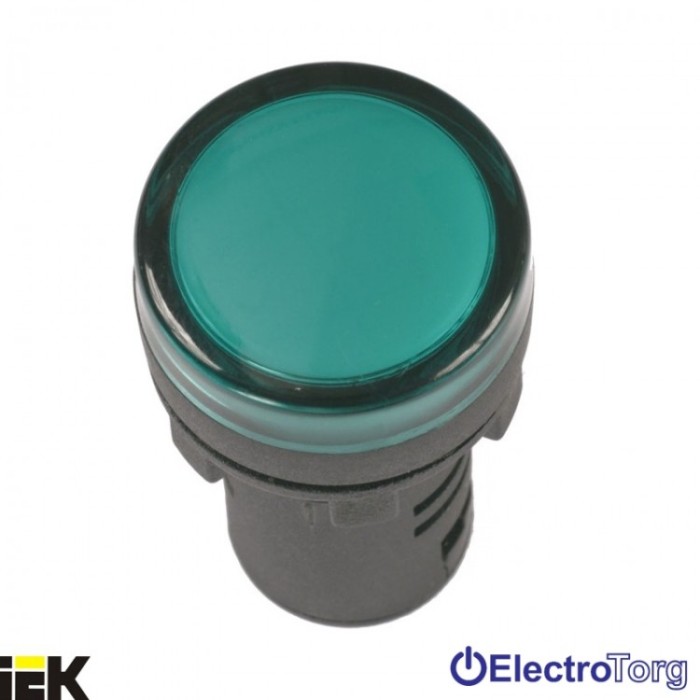 купить купить Лампа AD-22DS LED-матрица d22мм зеленый 230B ИЭК  