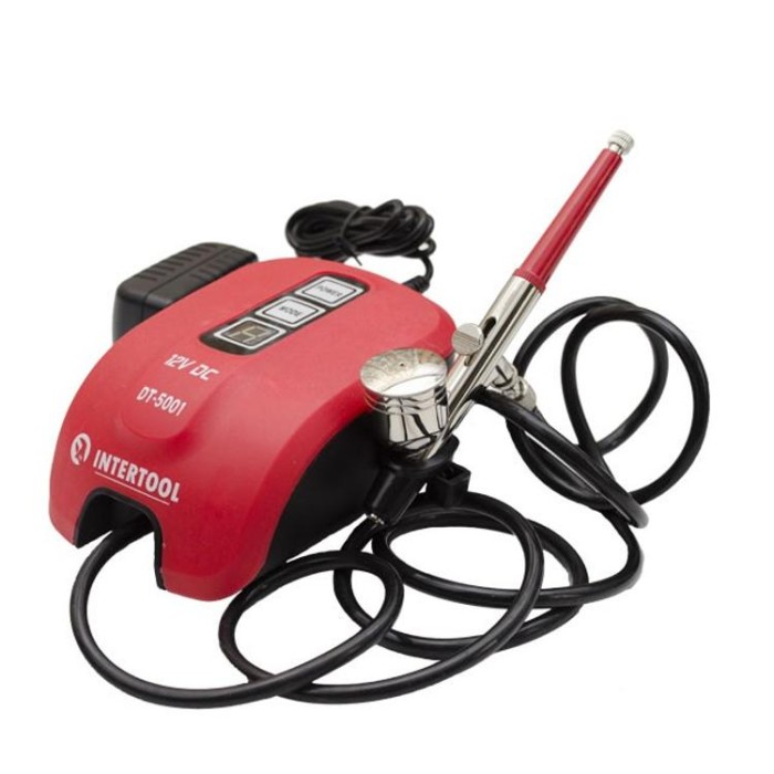 купить купить Аэрограф электрический INTERTOOL DT-5001  