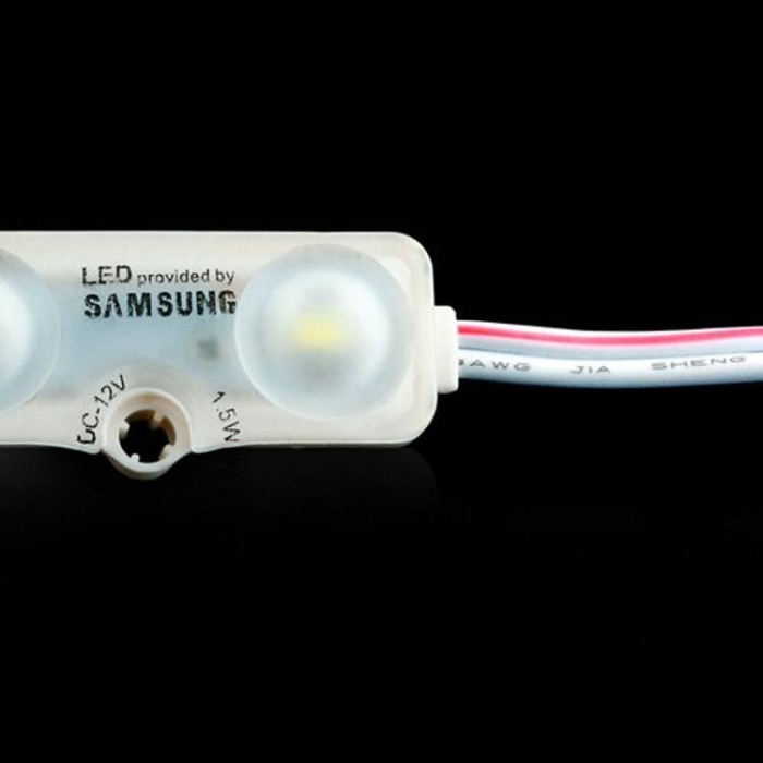 купить купить Светодиодный модуль BRT XG28 5630-3 led W 1,5W Samsung 6500K, 12В, IP68 белый  