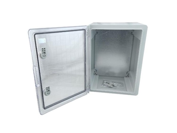 Корпус пластиковий ЩМПп-400х300х220мм пр. дв. ABS IP65 Україна