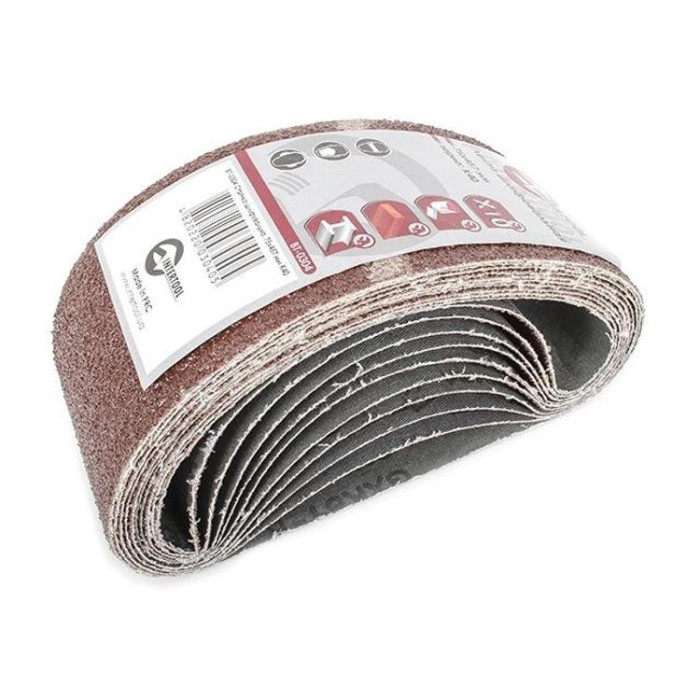купить купить Лента шлифовальная 75x457мм, зерно 40, уп. 10 шт. INTERTOOL BT-0304  