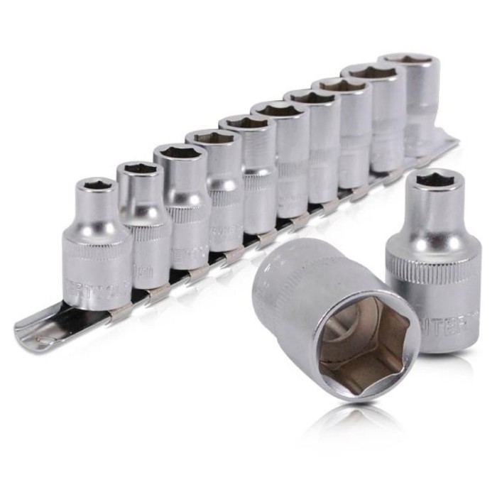 купить купить Набор головок 8-19 мм, 1/2&quot;, 10 ед. INTERTOOL ET-6012  