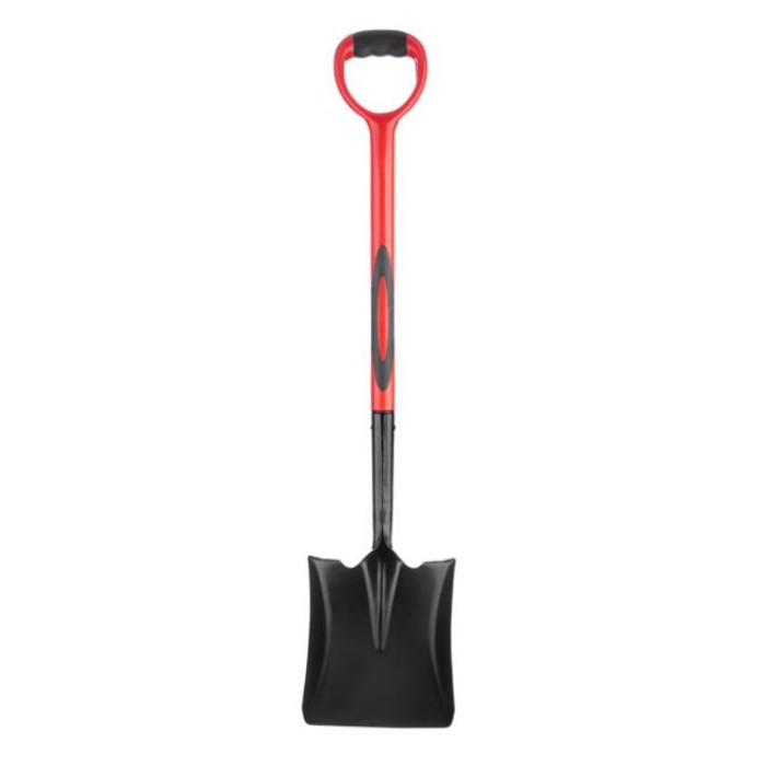 купить купить Лопата совковая, ручка из фибергласса, 238х282х1050 мм INTERTOOL FT-2014  