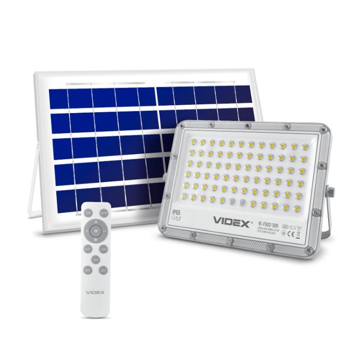 купить купить LED прожектор автономний VIDEX 1000LM 5000K 3.2V  
