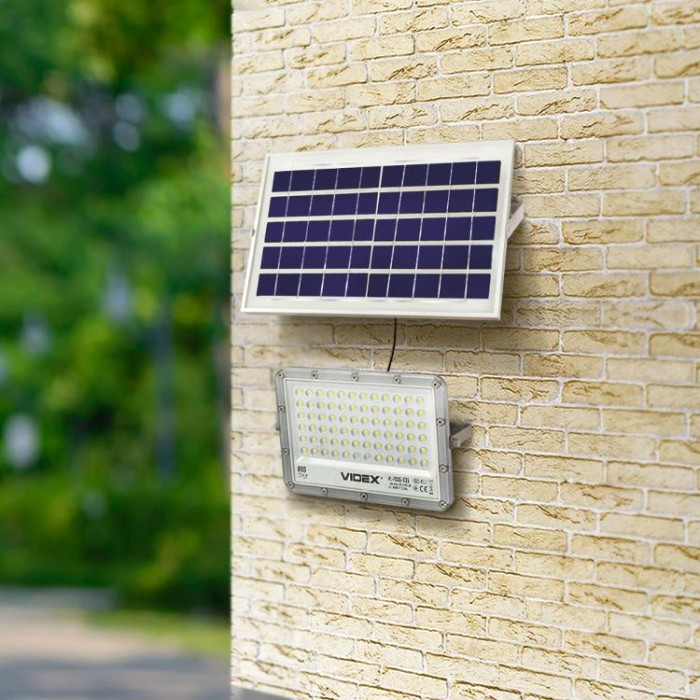купить купить LED прожектор автономний VIDEX 1000LM 5000K 3.2V  