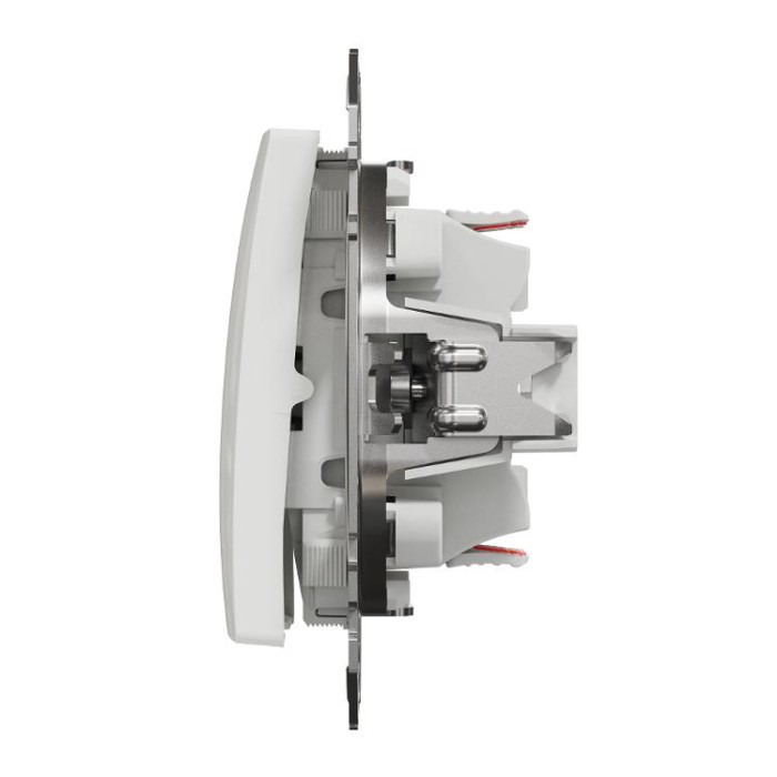 купить купить Двоклавішний перемикач Білий Sedna Design Schneider Electric  